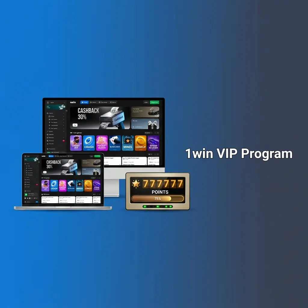 1win VIP loyalty program tiers Bronze Silver Gold Platinum with points rewards cashback and exclusive bonuses
